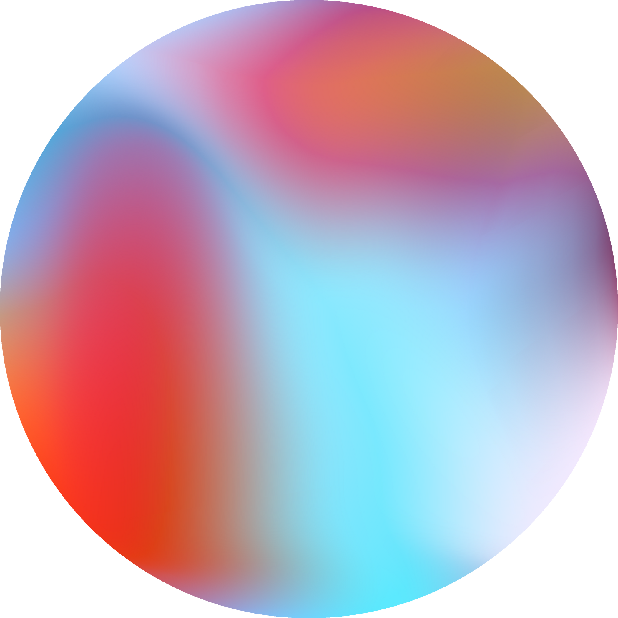 Circle Colorful Gradient Background